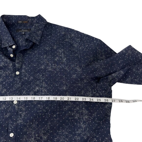 Marc Anthony Luxury Slim Fit SZ XXL Mens Casual Cotton Button Down Shirt - Picture 4 of 15